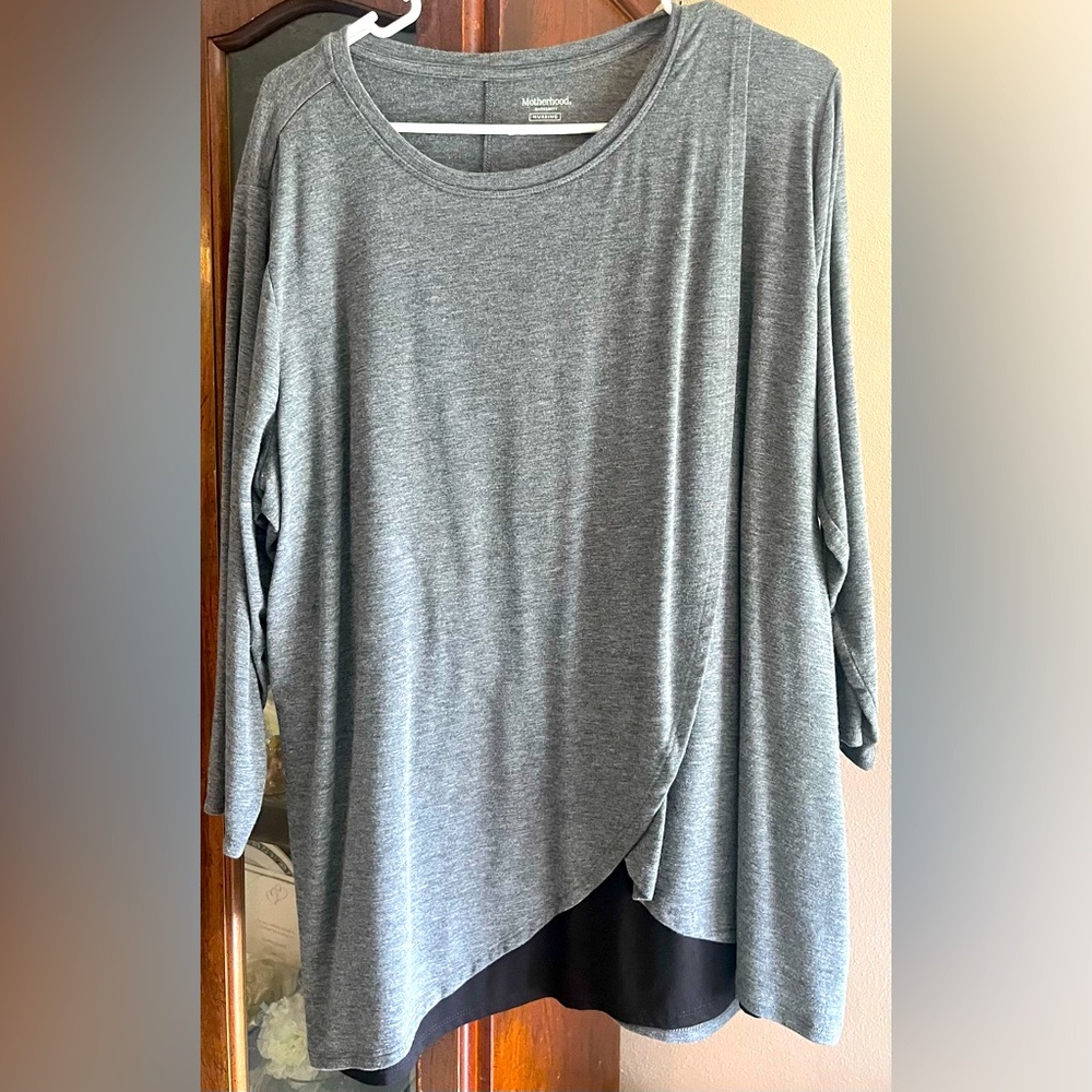 Mother hood maternity nursing shirts